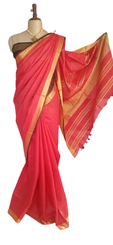 Khadi Linen Saree SILK ZONE
